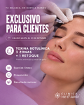 Promo Octubre · Líneas de expresión 3 zonas: frente, entrecejo y patas de gallo
