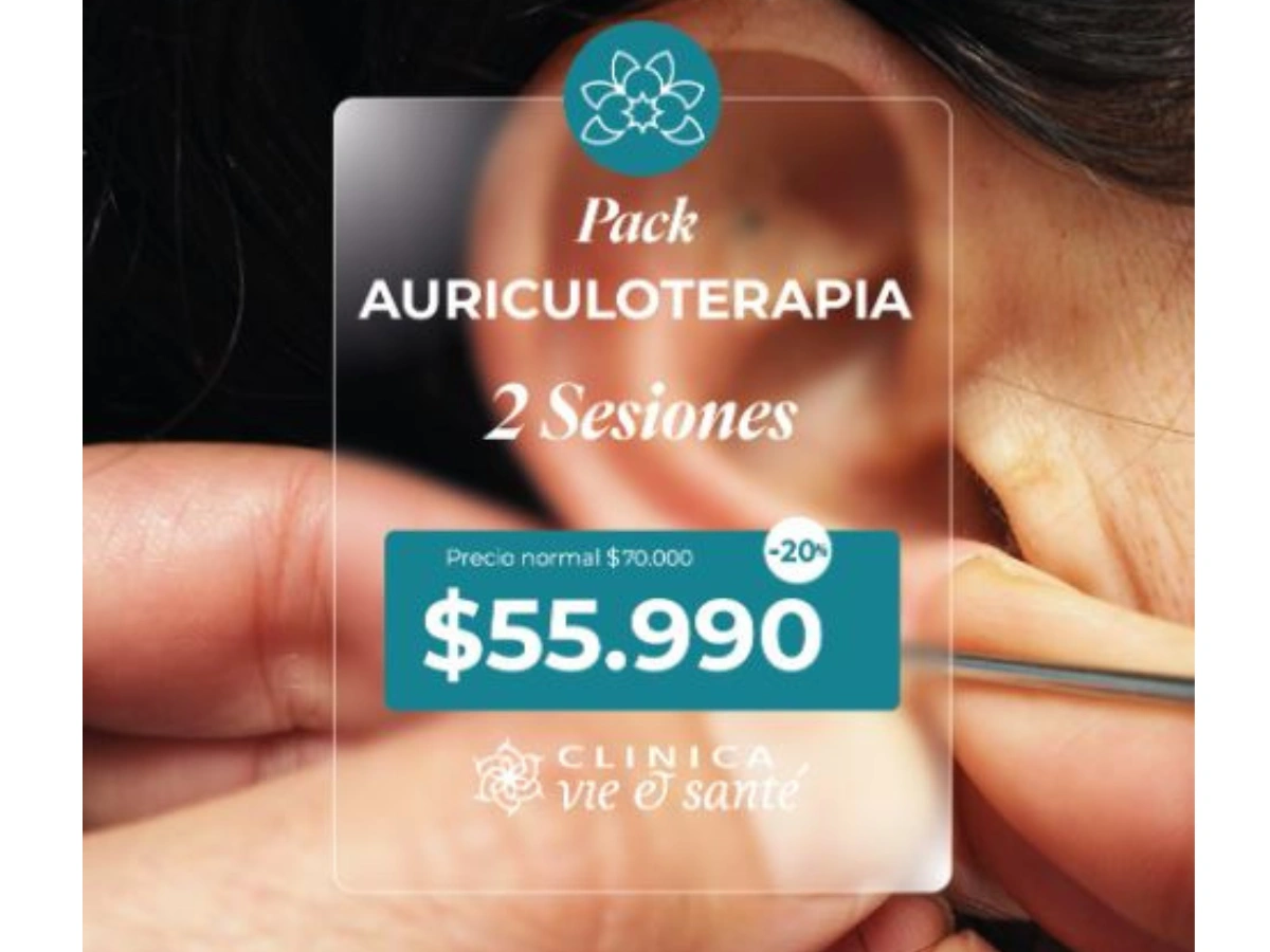 Pack Auriculoterapia 2 Sesiones