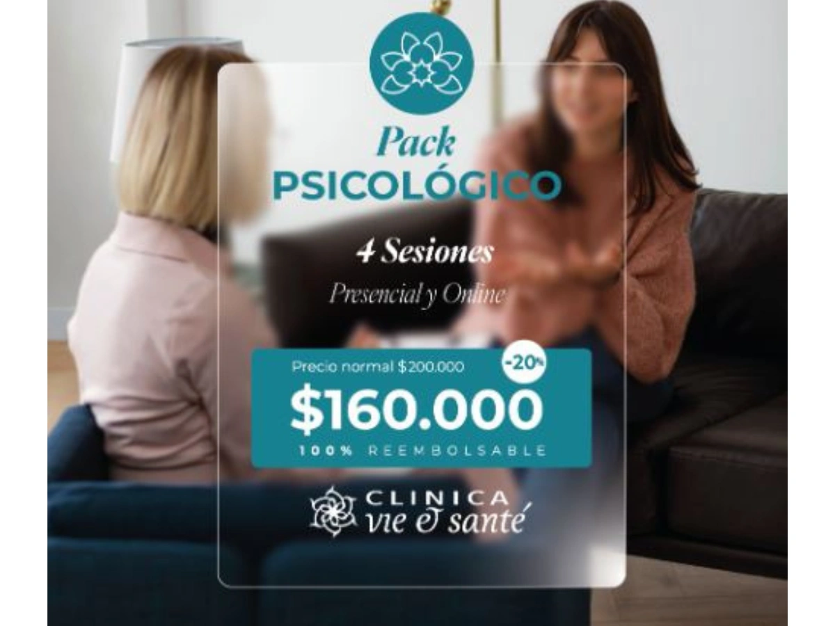 Pack Psicológico 4 Sesiones
