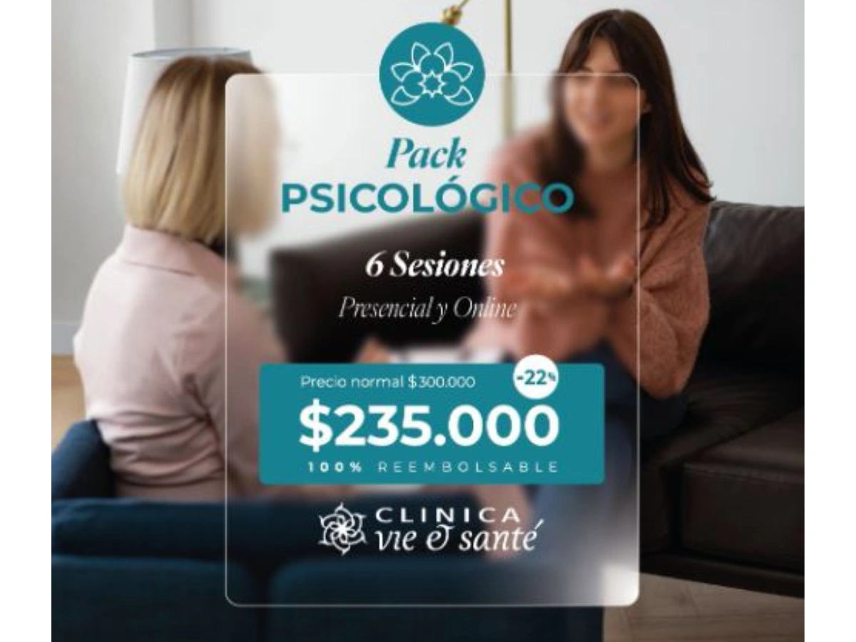 Pack Psicológico 6 Sesiones