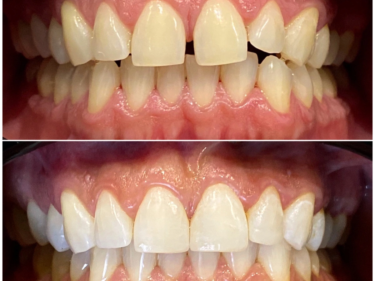 Antes rehabilitación oral