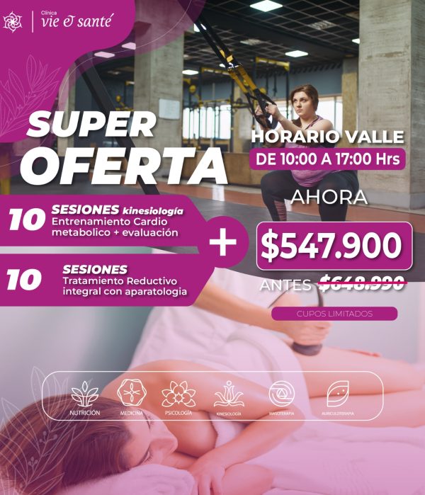 Super oferta 10 sesiones