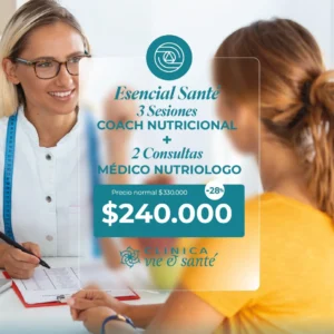 Esencial Santé: Nutrición Integral (5 Sesiones)