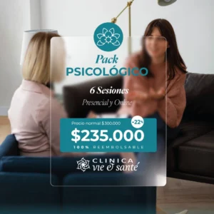 Pack Psicológico – 6 Sesiones (Presencial y Online)
