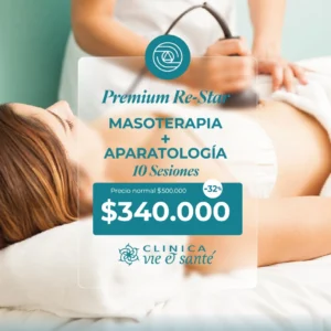Premium Re-Star – Masoterapia + Aparatología